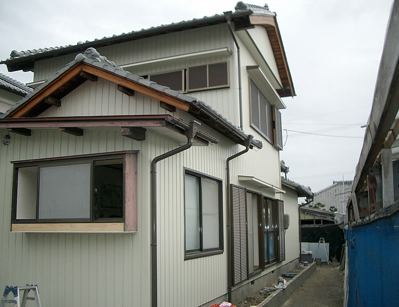 リフォーム 外壁貼り替えアフター01-1