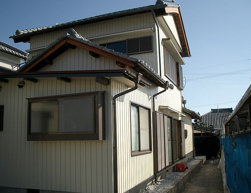 リフォーム 外壁貼り替えアフター01