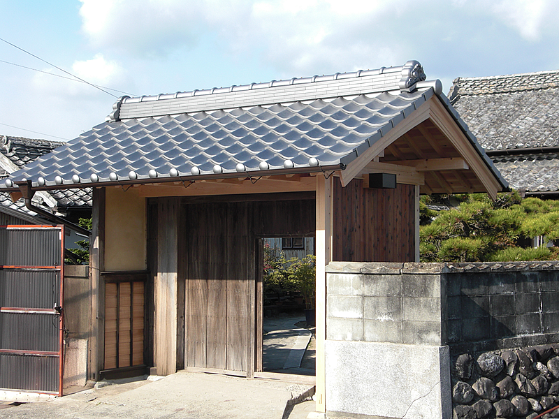 リフォーム　門修繕　アフター